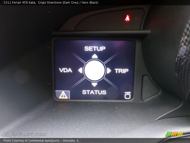 Controls of 2011 458 Italia