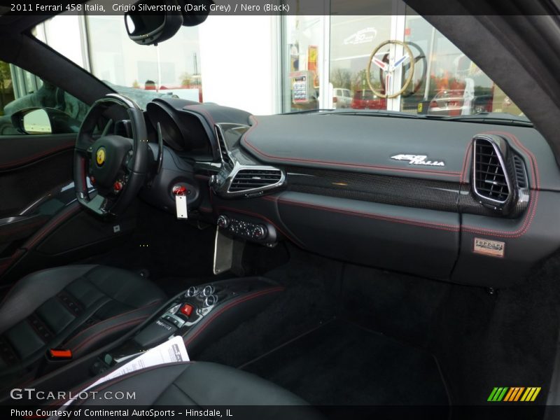 Dashboard of 2011 458 Italia