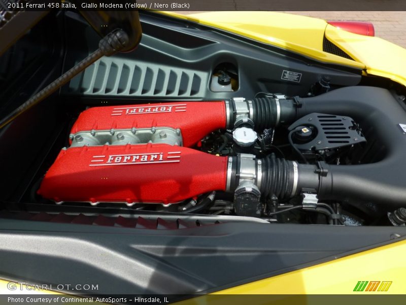  2011 458 Italia Engine - 4.5 Liter GDI DOHC 32-Valve VVT V8