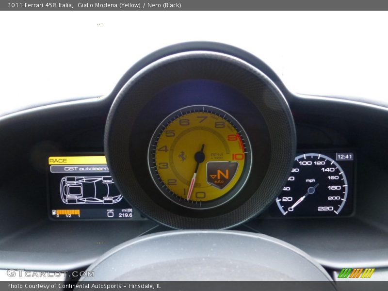  2011 458 Italia Italia Gauges