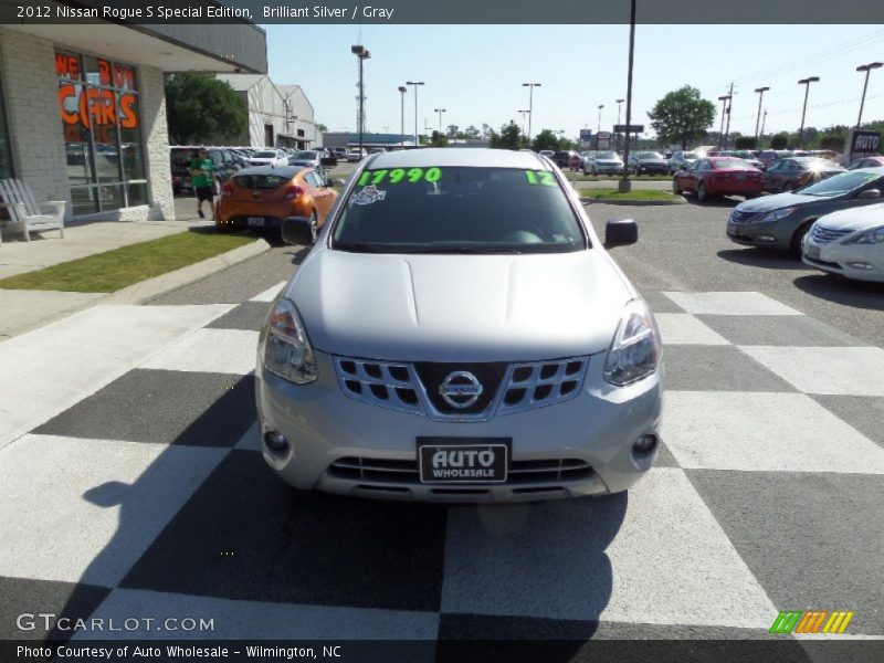 Brilliant Silver / Gray 2012 Nissan Rogue S Special Edition