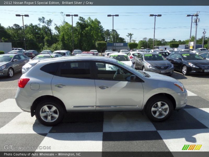 Brilliant Silver / Gray 2012 Nissan Rogue S Special Edition