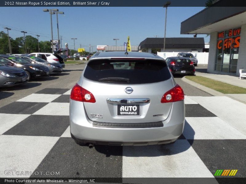 Brilliant Silver / Gray 2012 Nissan Rogue S Special Edition