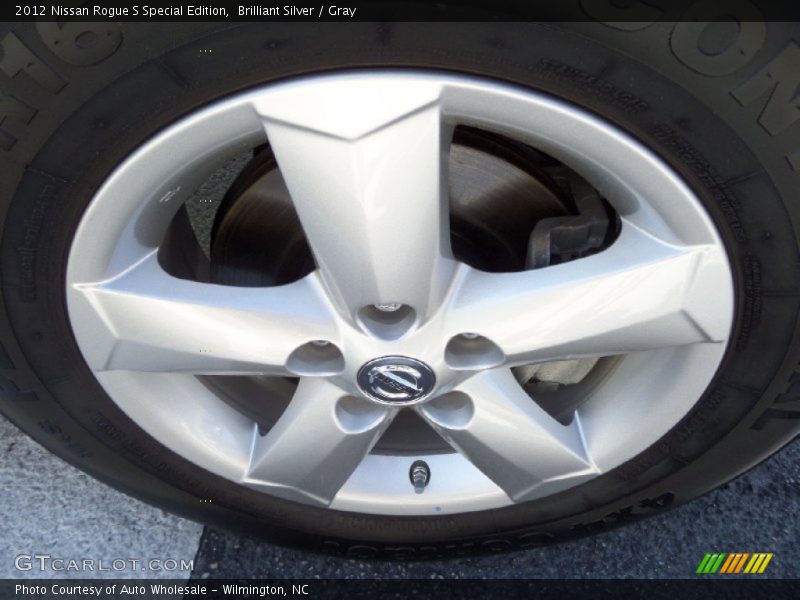 Brilliant Silver / Gray 2012 Nissan Rogue S Special Edition