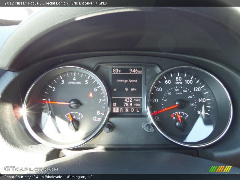 Brilliant Silver / Gray 2012 Nissan Rogue S Special Edition