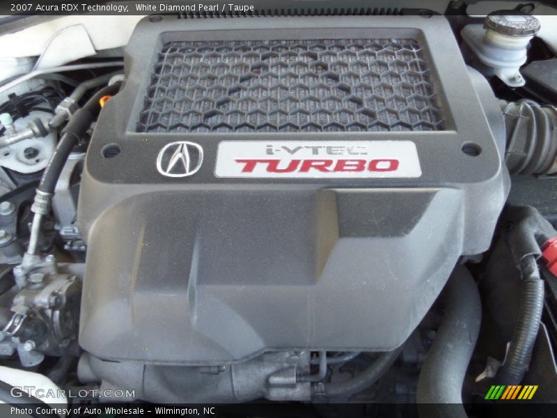 White Diamond Pearl / Taupe 2007 Acura RDX Technology