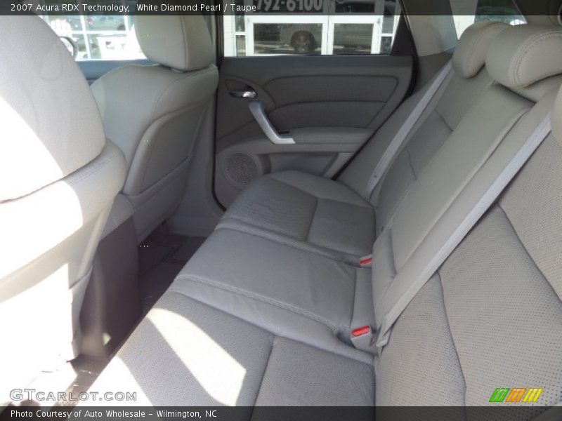 White Diamond Pearl / Taupe 2007 Acura RDX Technology