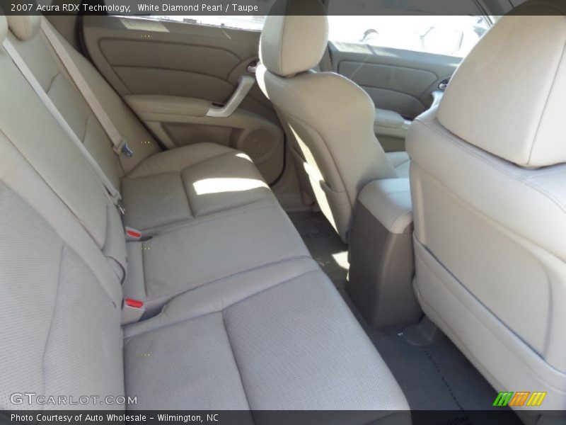 White Diamond Pearl / Taupe 2007 Acura RDX Technology