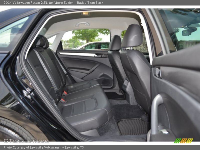 Black / Titan Black 2014 Volkswagen Passat 2.5L Wolfsburg Edition