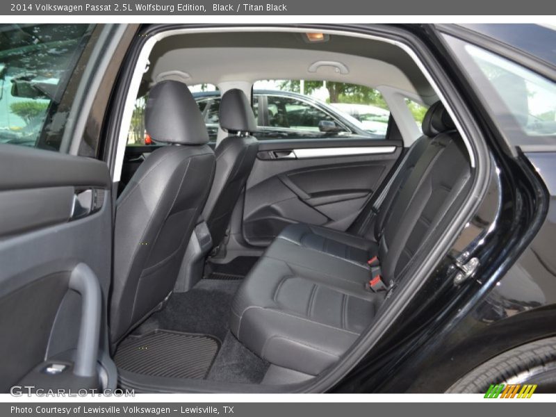 Black / Titan Black 2014 Volkswagen Passat 2.5L Wolfsburg Edition