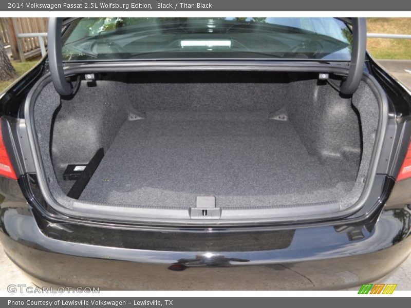 Black / Titan Black 2014 Volkswagen Passat 2.5L Wolfsburg Edition