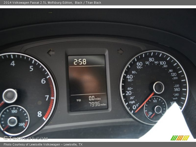 Black / Titan Black 2014 Volkswagen Passat 2.5L Wolfsburg Edition