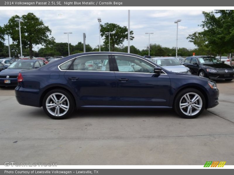Night Blue Metallic / Cornsilk Beige 2014 Volkswagen Passat 2.5L SE
