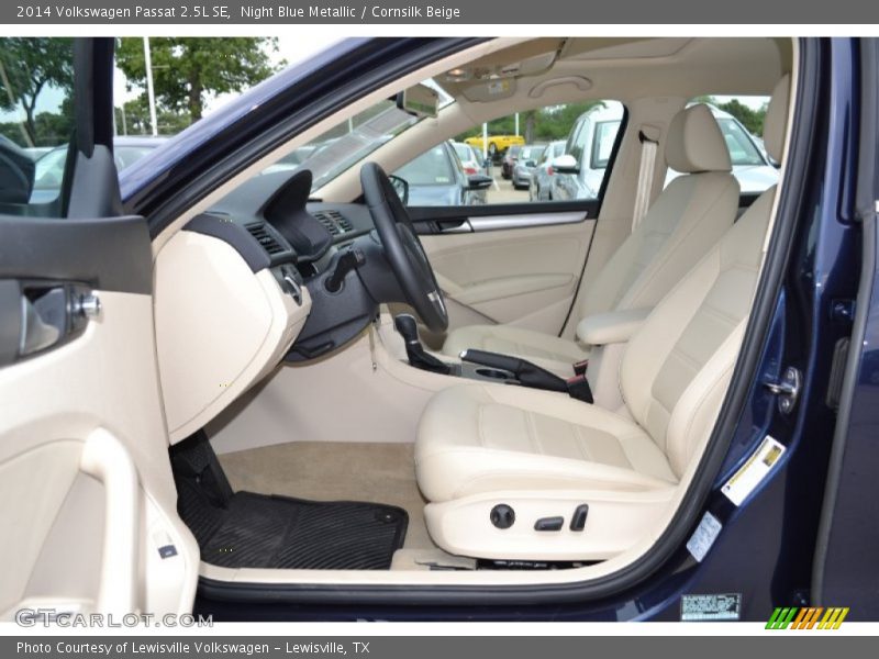 Night Blue Metallic / Cornsilk Beige 2014 Volkswagen Passat 2.5L SE