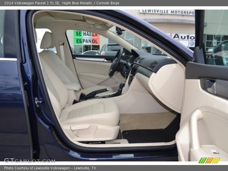 Night Blue Metallic / Cornsilk Beige 2014 Volkswagen Passat 2.5L SE