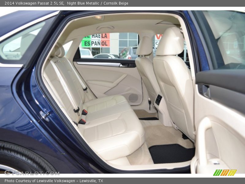 Night Blue Metallic / Cornsilk Beige 2014 Volkswagen Passat 2.5L SE