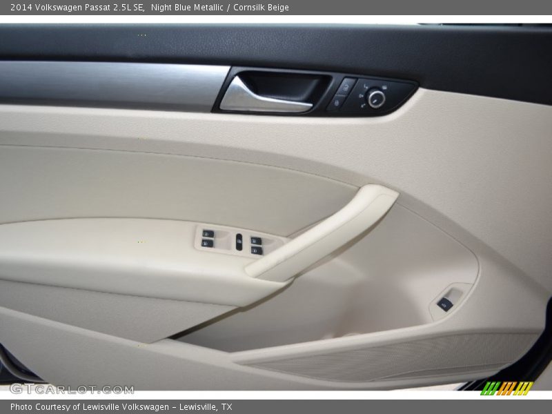 Night Blue Metallic / Cornsilk Beige 2014 Volkswagen Passat 2.5L SE