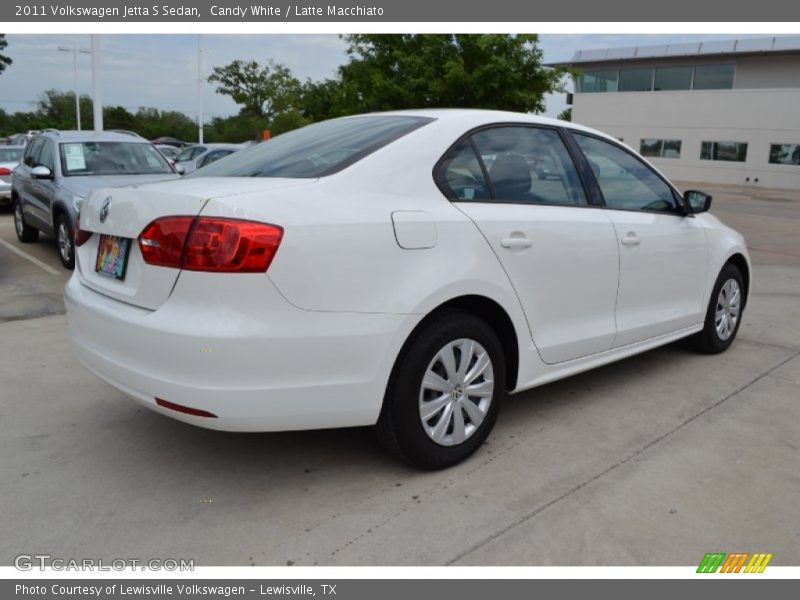 Candy White / Latte Macchiato 2011 Volkswagen Jetta S Sedan