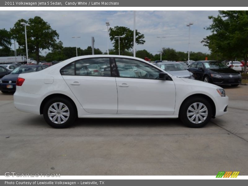 Candy White / Latte Macchiato 2011 Volkswagen Jetta S Sedan