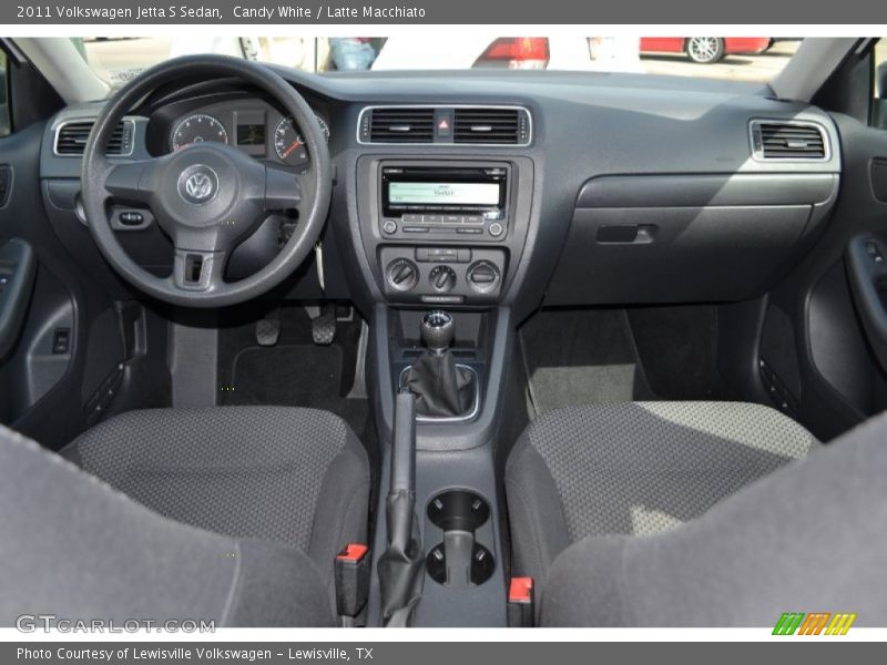 Candy White / Latte Macchiato 2011 Volkswagen Jetta S Sedan
