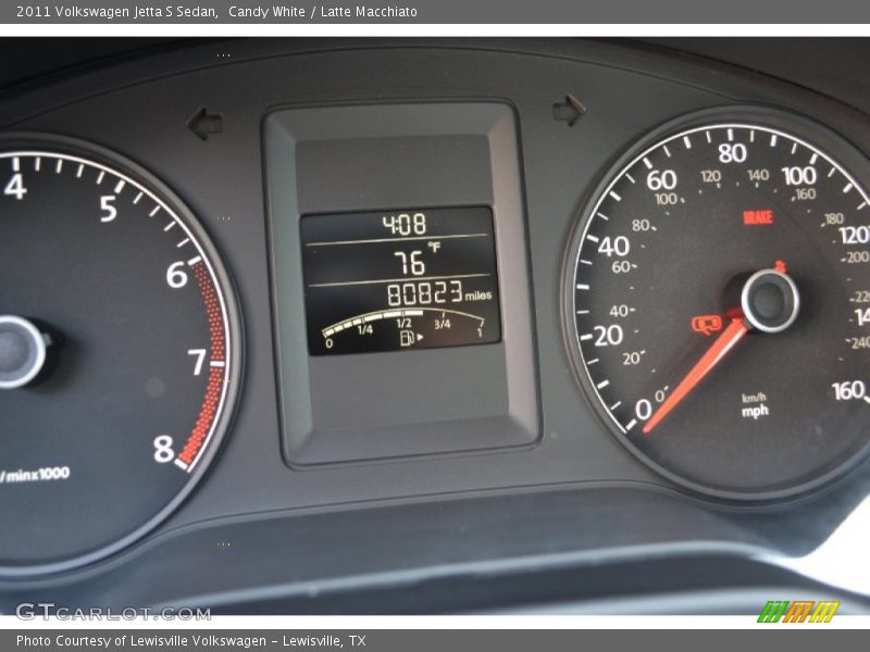 Candy White / Latte Macchiato 2011 Volkswagen Jetta S Sedan
