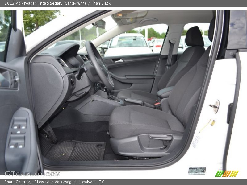 Candy White / Titan Black 2013 Volkswagen Jetta S Sedan