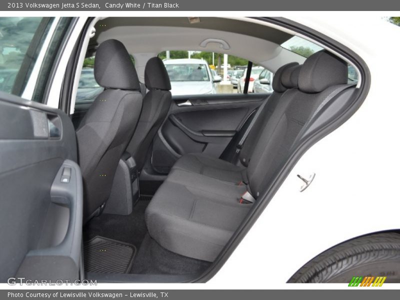 Candy White / Titan Black 2013 Volkswagen Jetta S Sedan