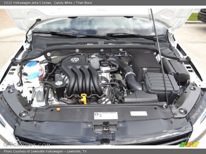 Candy White / Titan Black 2013 Volkswagen Jetta S Sedan