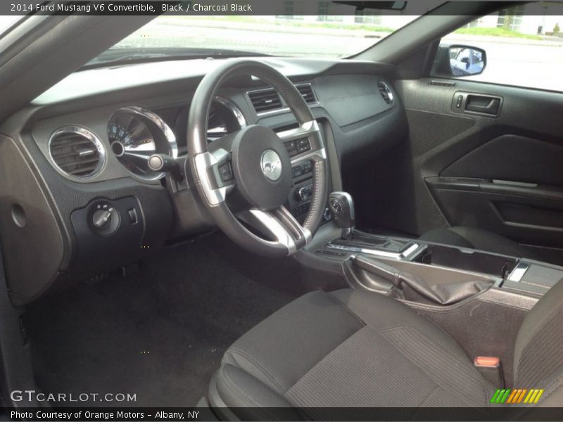 Black / Charcoal Black 2014 Ford Mustang V6 Convertible