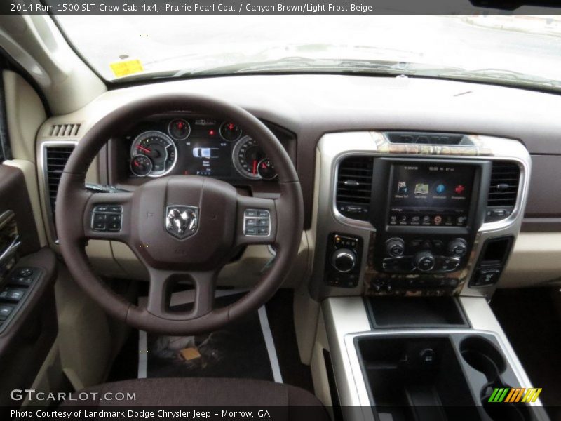 Dashboard of 2014 1500 SLT Crew Cab 4x4