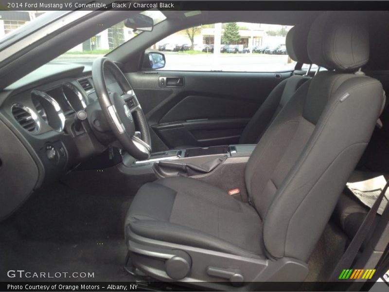 Black / Charcoal Black 2014 Ford Mustang V6 Convertible