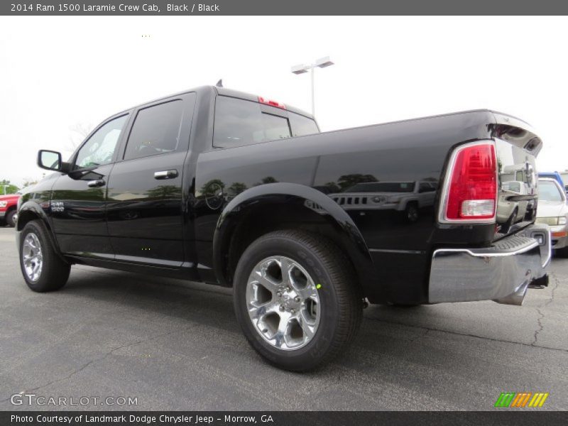 Black / Black 2014 Ram 1500 Laramie Crew Cab
