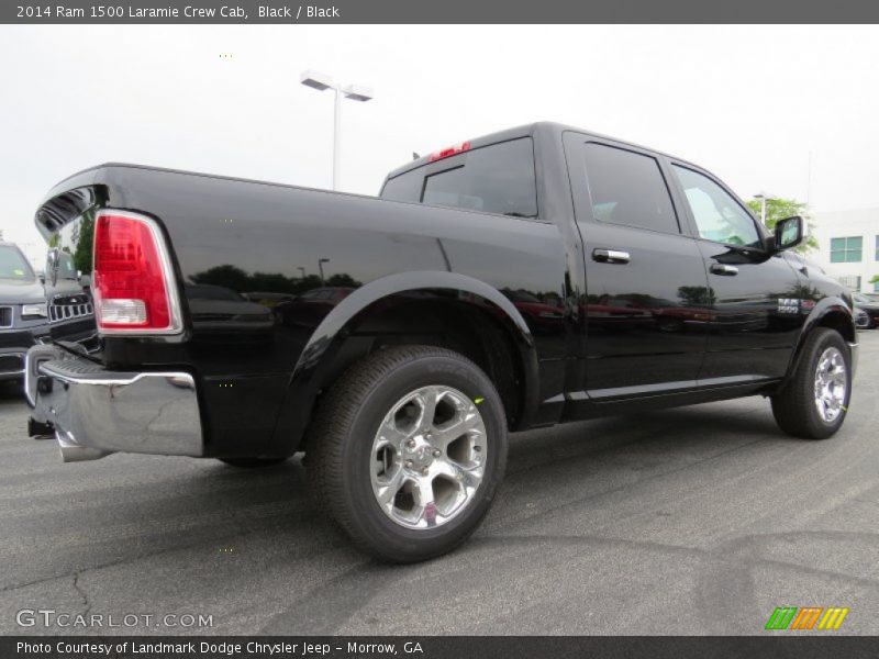 Black / Black 2014 Ram 1500 Laramie Crew Cab