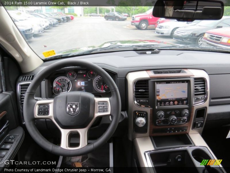 Dashboard of 2014 1500 Laramie Crew Cab