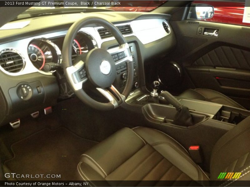 Black / Charcoal Black 2013 Ford Mustang GT Premium Coupe