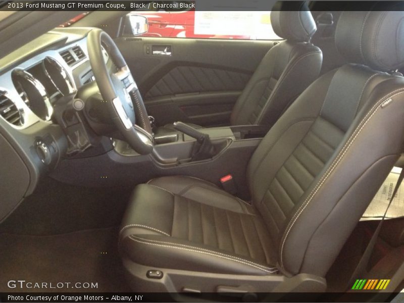 Black / Charcoal Black 2013 Ford Mustang GT Premium Coupe
