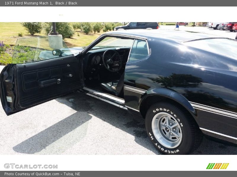 Black / Black 1971 Ford Mustang Mach 1