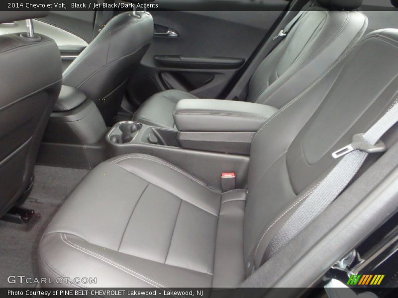 Rear Seat of 2014 Volt 