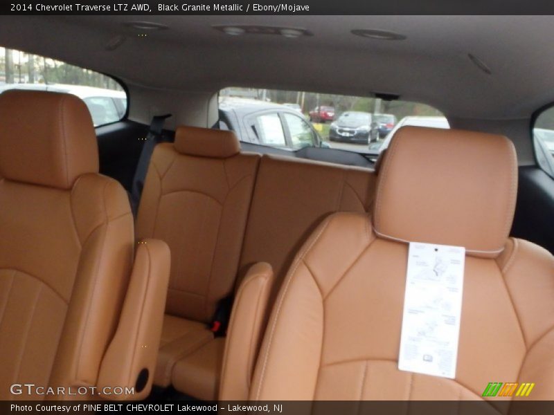 Black Granite Metallic / Ebony/Mojave 2014 Chevrolet Traverse LTZ AWD