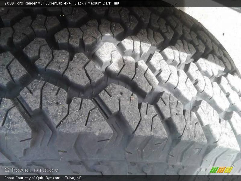 Black / Medium Dark Flint 2009 Ford Ranger XLT SuperCab 4x4