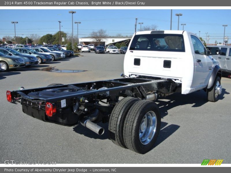 Bright White / Black/Diesel Gray 2014 Ram 4500 Tradesman Regular Cab Chassis