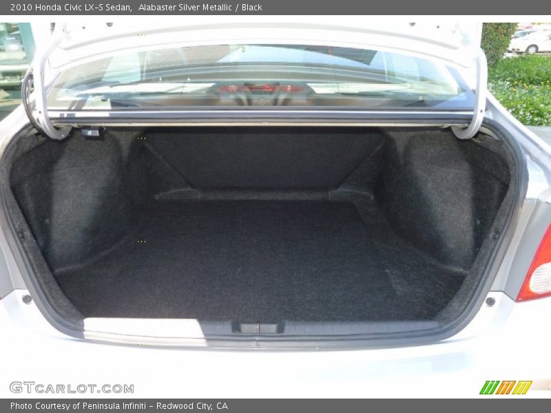 Alabaster Silver Metallic / Black 2010 Honda Civic LX-S Sedan