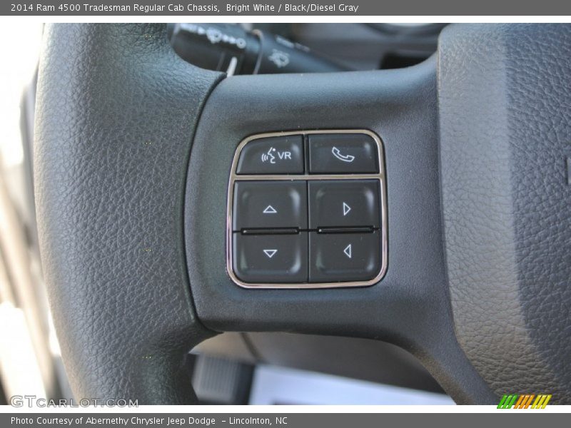 Controls of 2014 4500 Tradesman Regular Cab Chassis