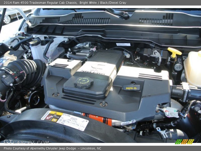  2014 4500 Tradesman Regular Cab Chassis Engine - 6.7 Liter OHV 24-Valve Cummins Turbo-Diesel Inline 6 Cylinder