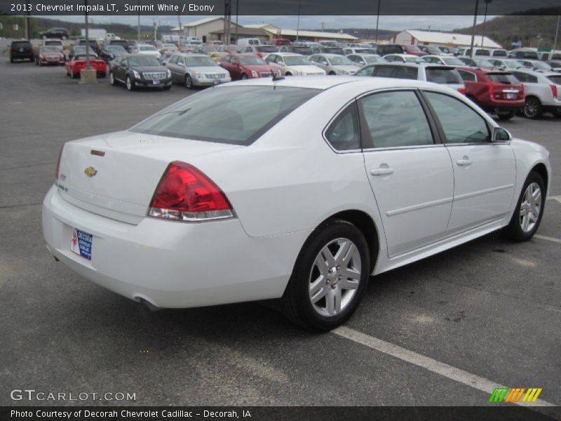 Summit White / Ebony 2013 Chevrolet Impala LT