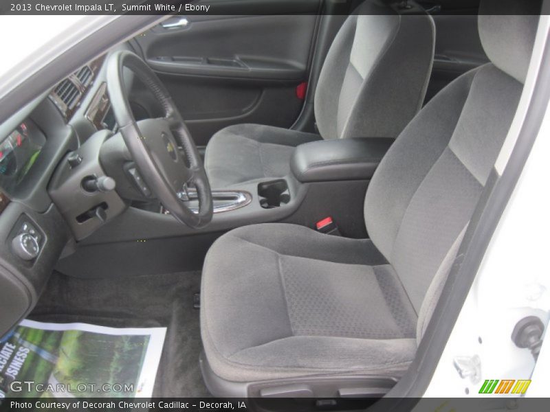 Summit White / Ebony 2013 Chevrolet Impala LT