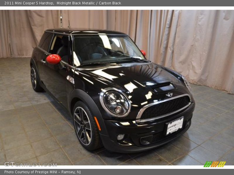 Midnight Black Metallic / Carbon Black 2011 Mini Cooper S Hardtop