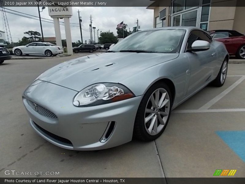 Front 3/4 View of 2010 XK XKR Coupe