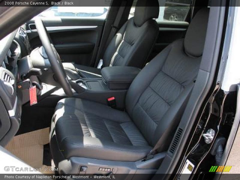 Black / Black 2008 Porsche Cayenne S