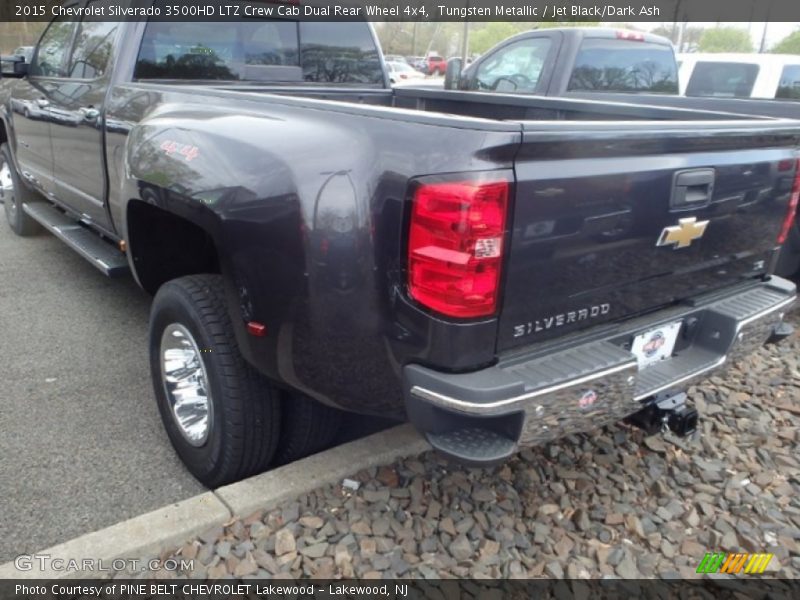 Tungsten Metallic / Jet Black/Dark Ash 2015 Chevrolet Silverado 3500HD LTZ Crew Cab Dual Rear Wheel 4x4